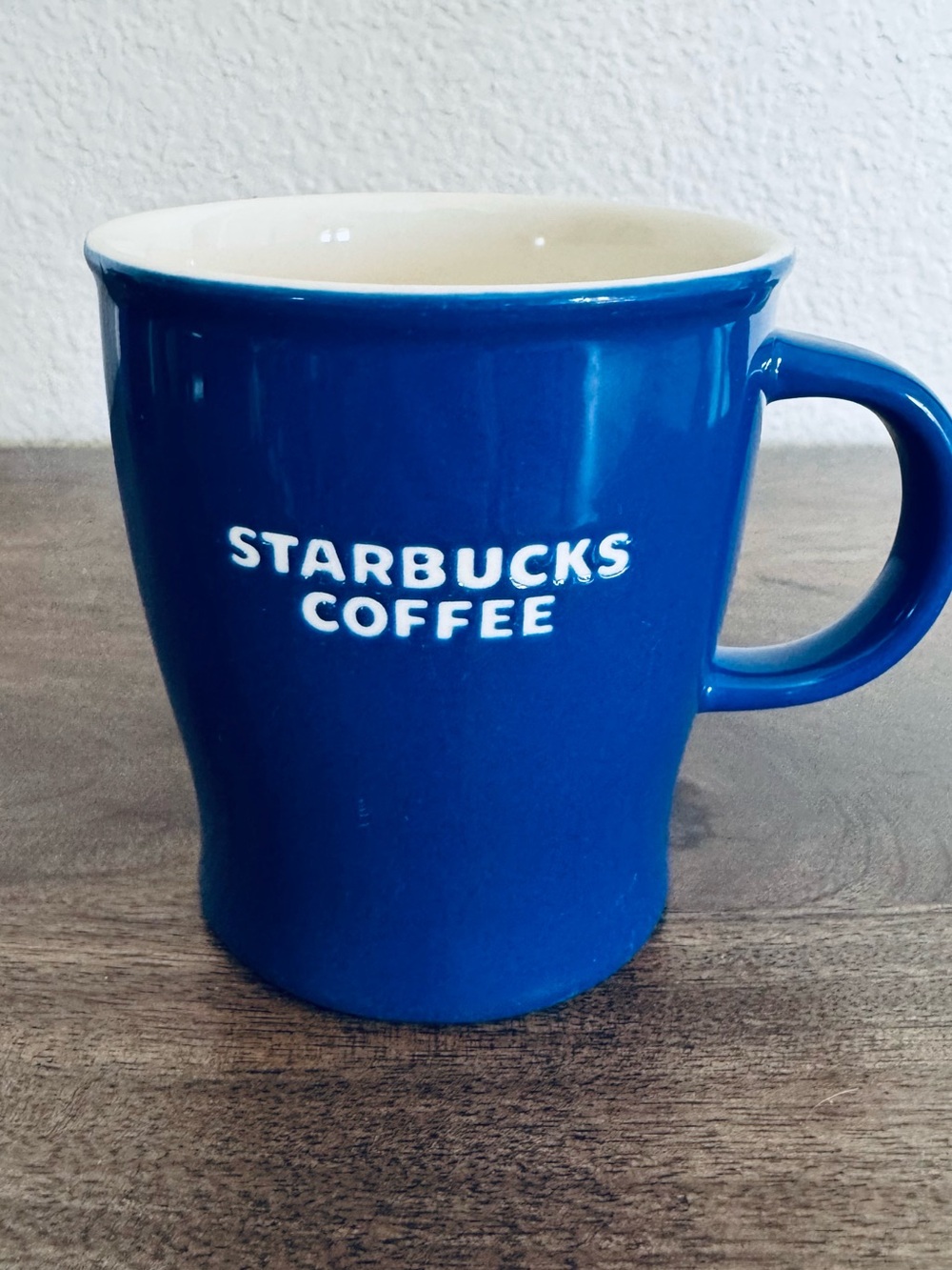 Starbucks New Bone China Blue Coffee Mug Cup